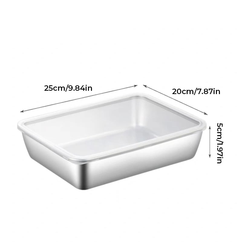 Stainless steel matoppbevaring | Durable &amp; Environmentally friendly