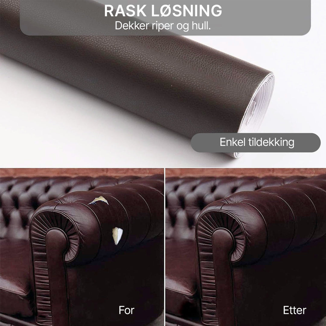 Self-adhesive PU-Leather Patch for Furniture Repair
