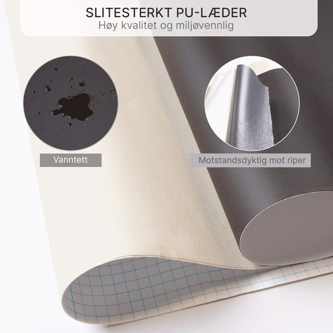 Self-adhesive PU-Leather Patch for Furniture Repair