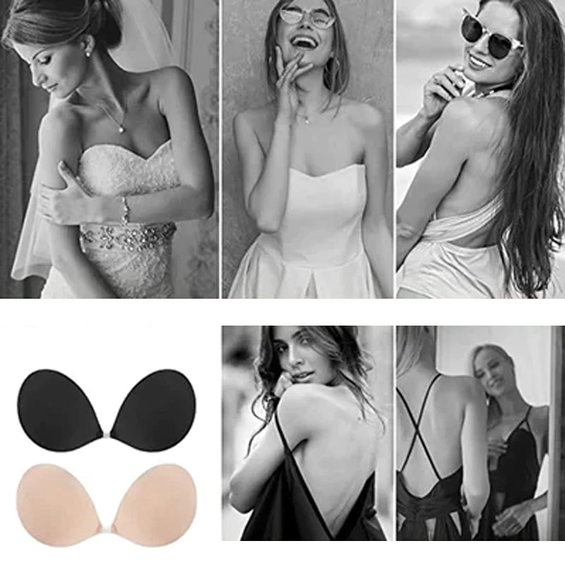 Self-adhesive Invisible BRA - Comfort and Enhance for Every Occasion