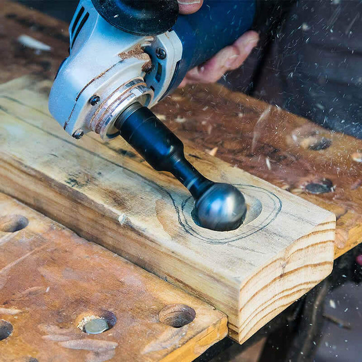 Spherical Wood Carving Tool for Concave Surfaces