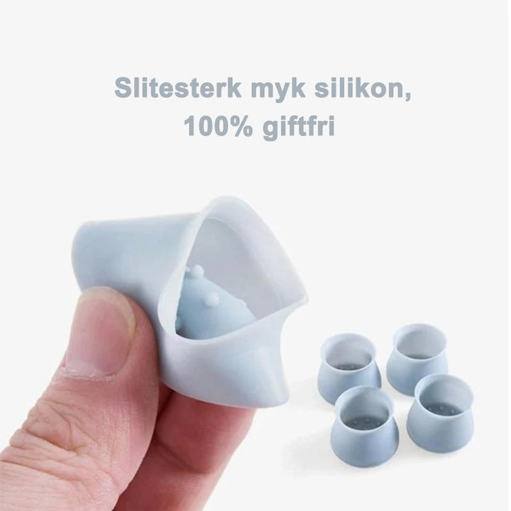 Silicone Möbelbeskytter - Anti-slip | Hard-wearing | Stöydempende