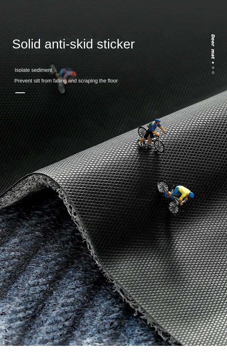 Non-Slip PVC Door Mat with Scandinavian Design for Indoor and Outdoor