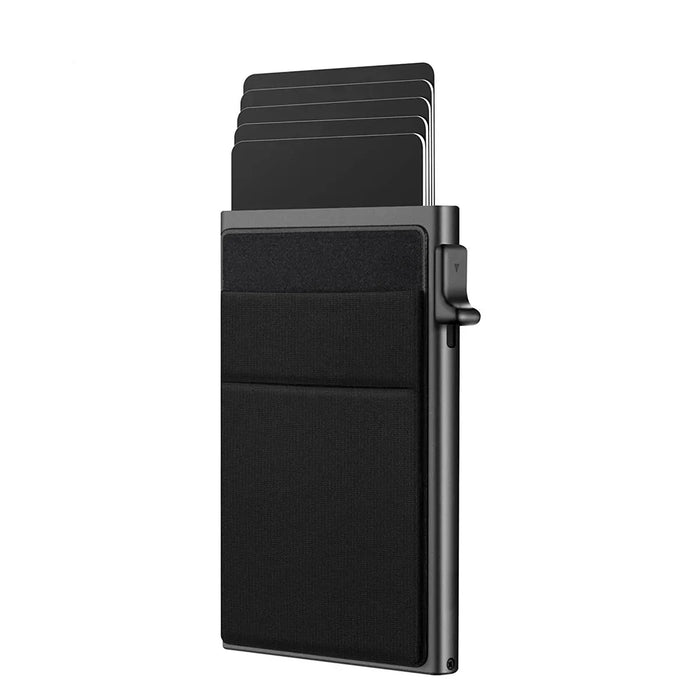 Men's RFID Blocking Metal Card Holder Slim Wallet
