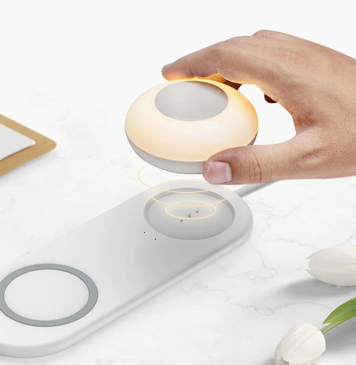 Smart Wireless Charging Lamp with Eye Care
