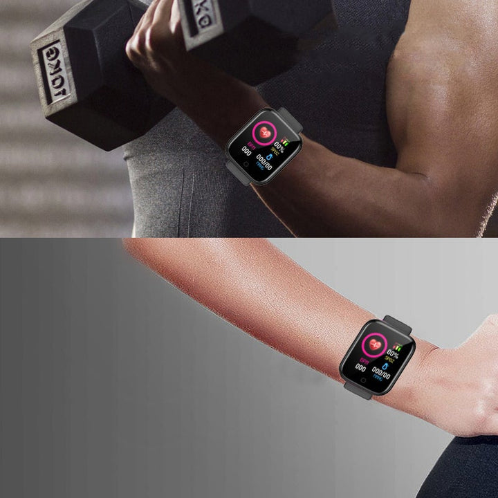 Smartwatch with Pulsmåler – Multifunksjon IP67 Waterproof