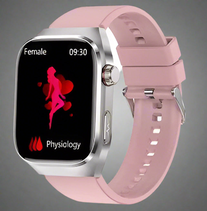 Smart clock for health monitoring with amoled screen for adult