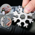 18-in-1 Snowflake Multi-Tool - Stainless Steel