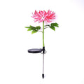 The solar-powered Chrysanthemum LED flood light
