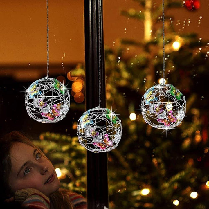 Solar powered Sommermesh Butterfly ball