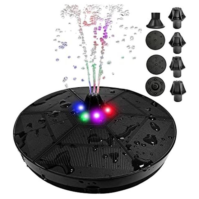 Soldrevet Fontenepumpe | Hagedekorasjon with Light - Solenergi