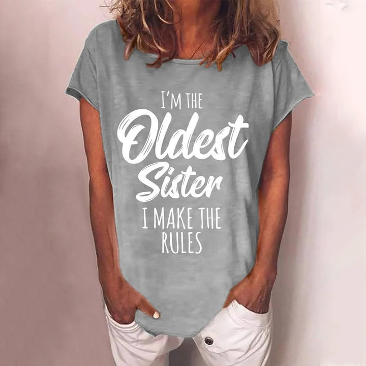 Söster T-shirt - Casual | Round neck |