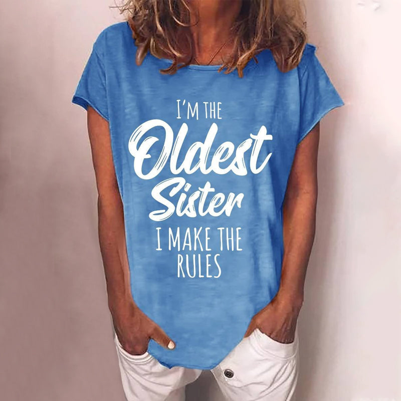 Söster T-shirt - Casual | Round neck |