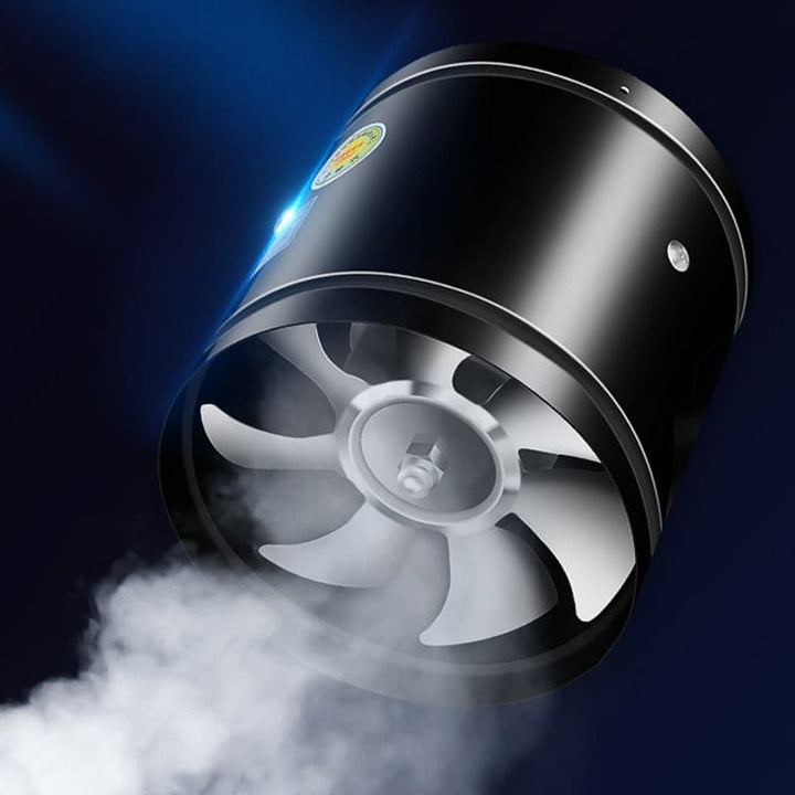 Quiet pedestrian ventilation fan for kitchen and bathroom