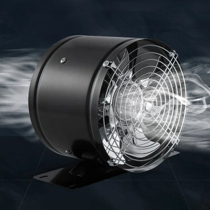 Quiet pedestrian ventilation fan for kitchen and bathroom