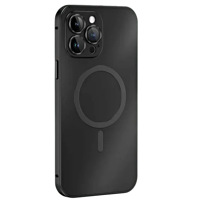 Style clean metal iphone cover for robust protection