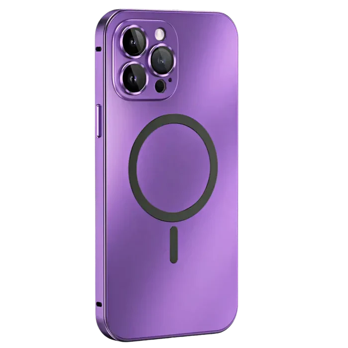 Style clean metal iphone cover for robust protection