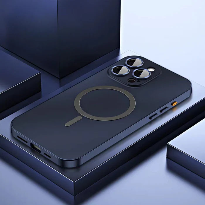 Style clean metal iphone cover for robust protection