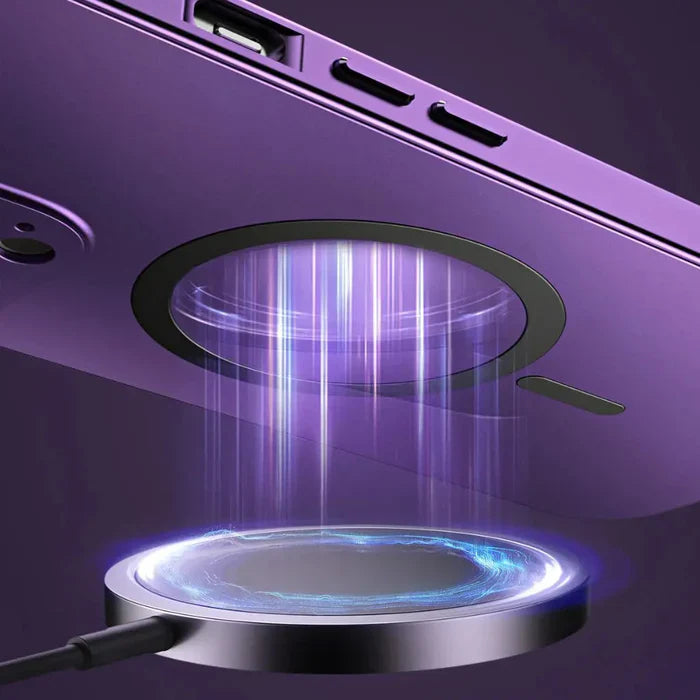 Style clean metal iphone cover for robust protection
