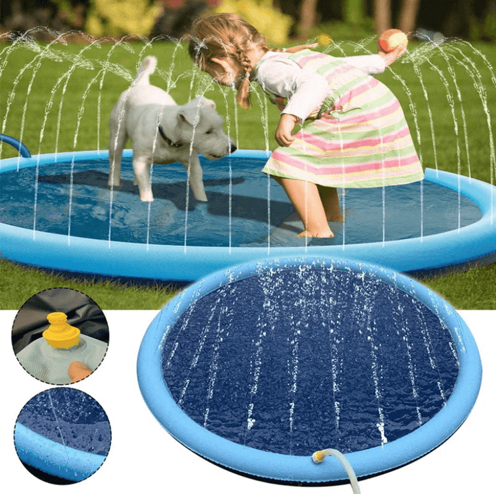 Hundesprinklerpute for hunder – Kjöl down and lek in sommervarmen!