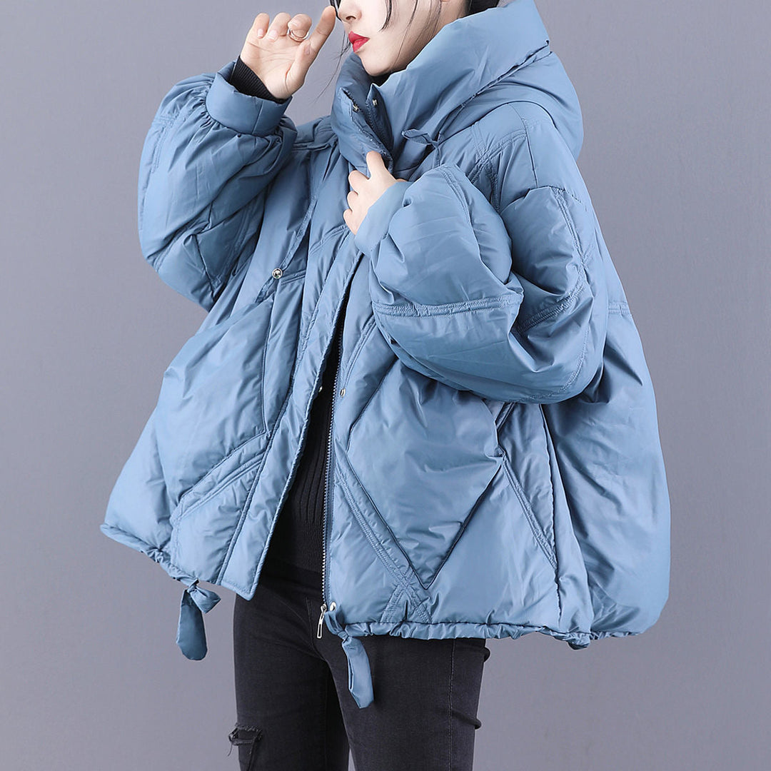 Women Winter jacket with hood and Zip – Warm and comfortable