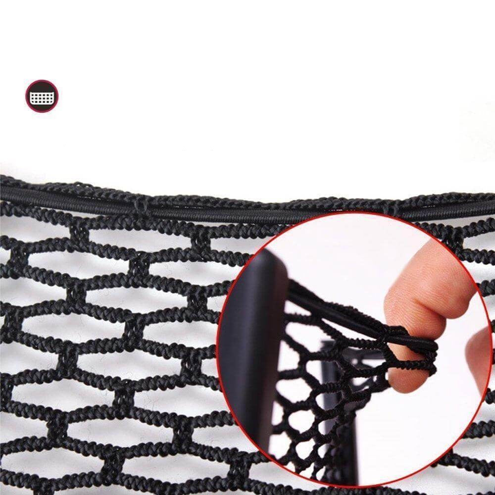 Practical car net pocket for organize car - say farewell for root!