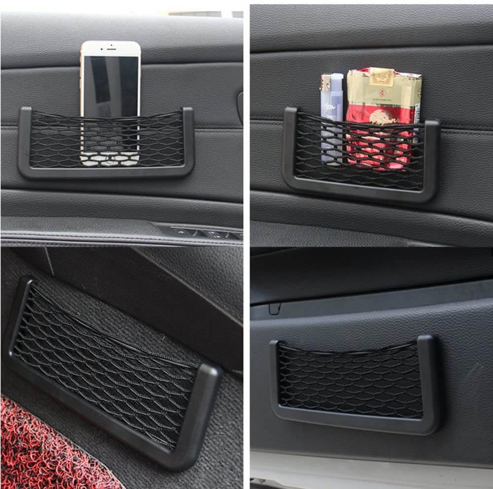 Practical car net pocket for organize car - say farewell for root!