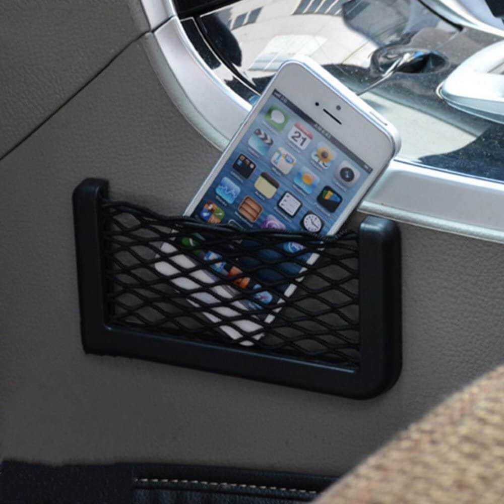 Practical car net pocket for organize car - say farewell for root!