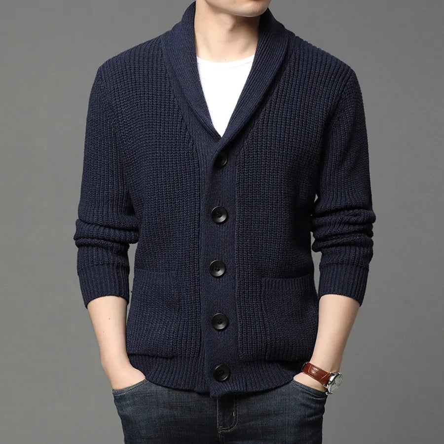 MAILLON - Cardigan men Sweater with buttons