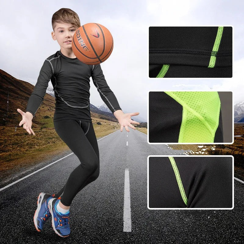 Thermal undertöysett for boy: hot and comfortable