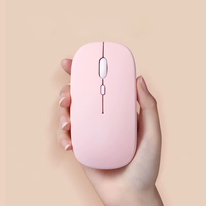 Wireless Bluetooth Mouse with Ergonomic Design, Silent Click