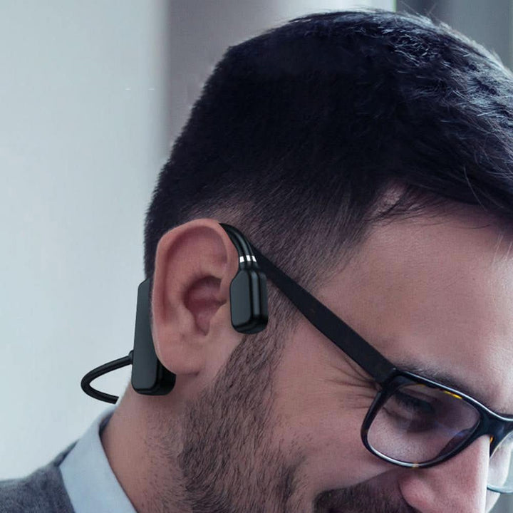 Wireless headphones with bone conduction technology