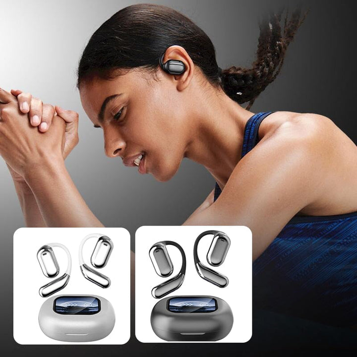 Thread loose bluetooth sports earbuds