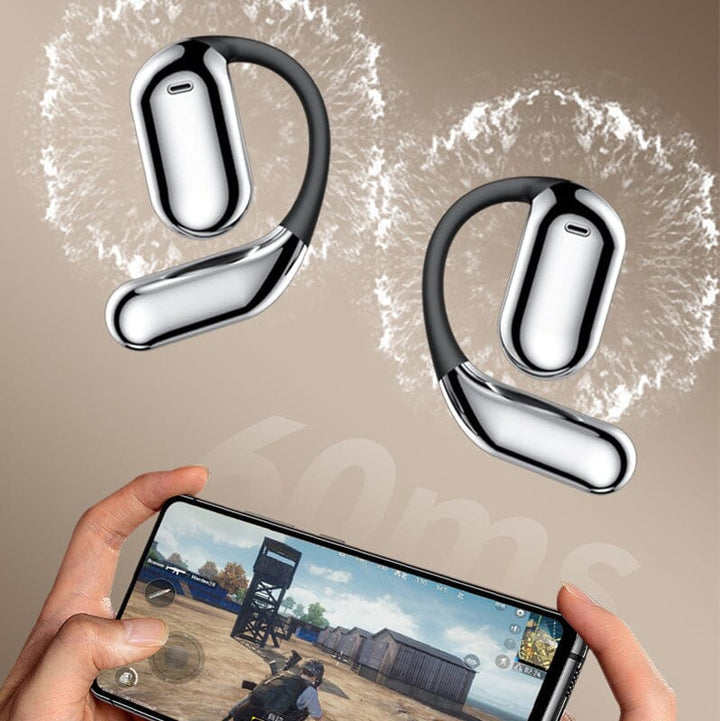 Thread loose bluetooth sports earbuds