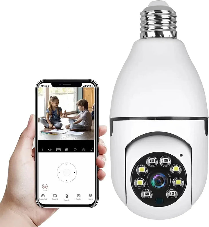 Wireless Security Camera in Light Bulb Format