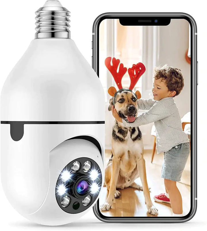 Wireless Security Camera in Light Bulb Format