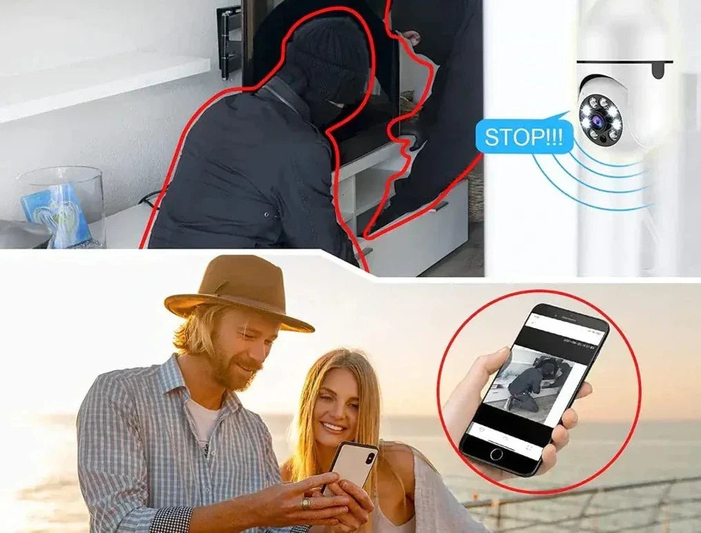 Wireless Security Camera in Light Bulb Format