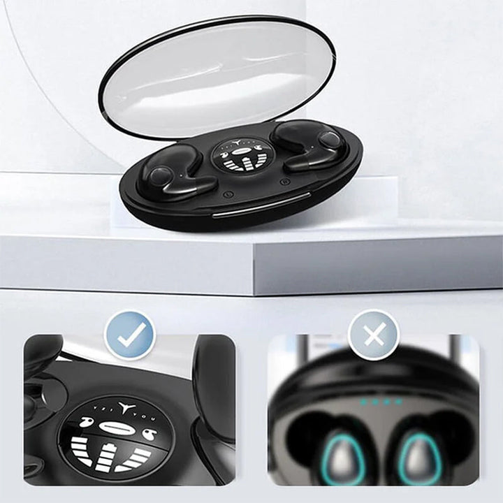 Invisible Sovende Örepropper - Wireless - IPX5 - Ergonomic Design