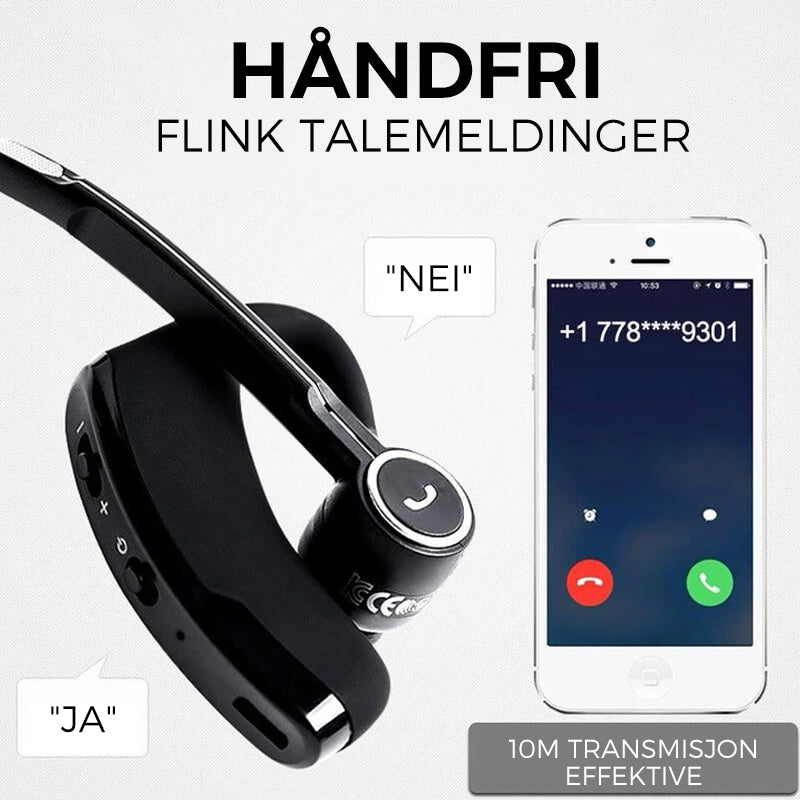 Wireless Bluetooth Headset - Noise Reduction | Low Power Consumption