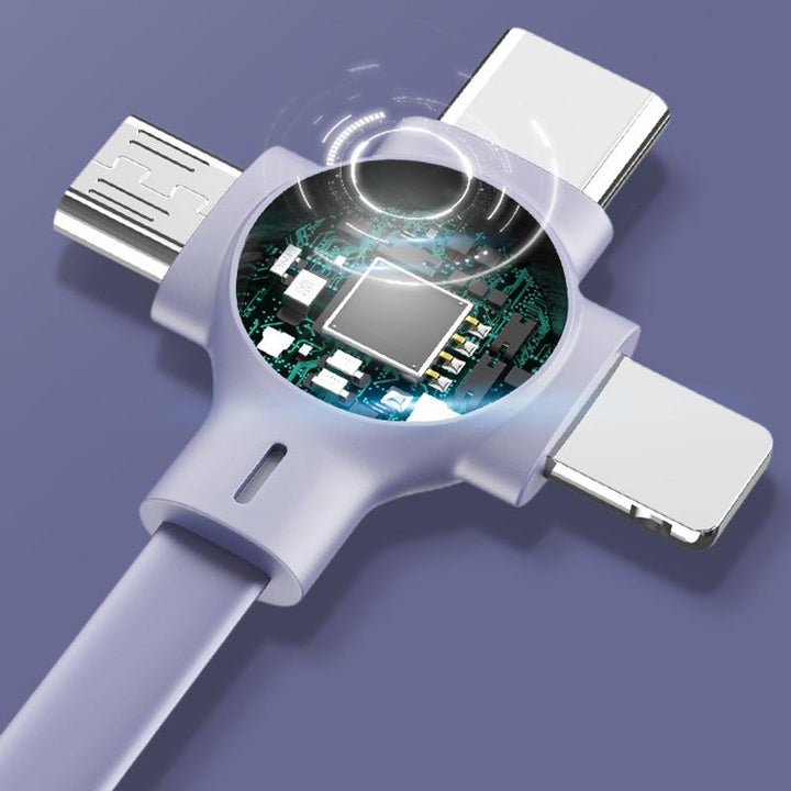Wood-in-a Telescopic Datakabel - Practical | Flexible | Compact