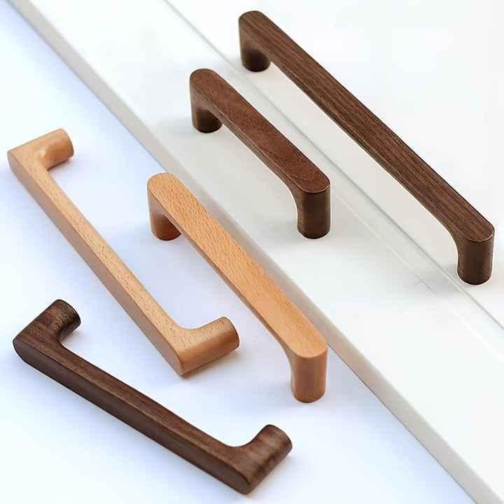 Skap handle in wood for modern intoxication tick style