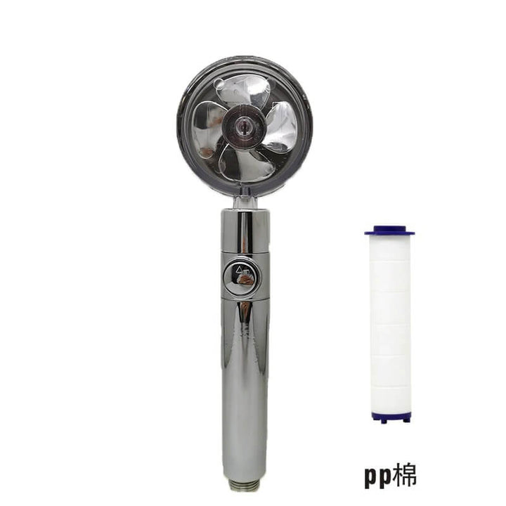 360° Turbo Fan Shower Head for a Powerful Shower Experience