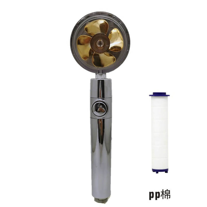 360° Turbo Fan Shower Head for a Powerful Shower Experience