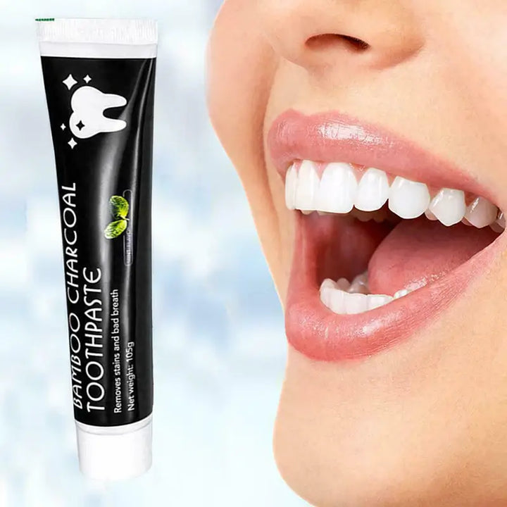 Unisex Bamboo Charcoal Toothpaste for Natural Whitening Effect