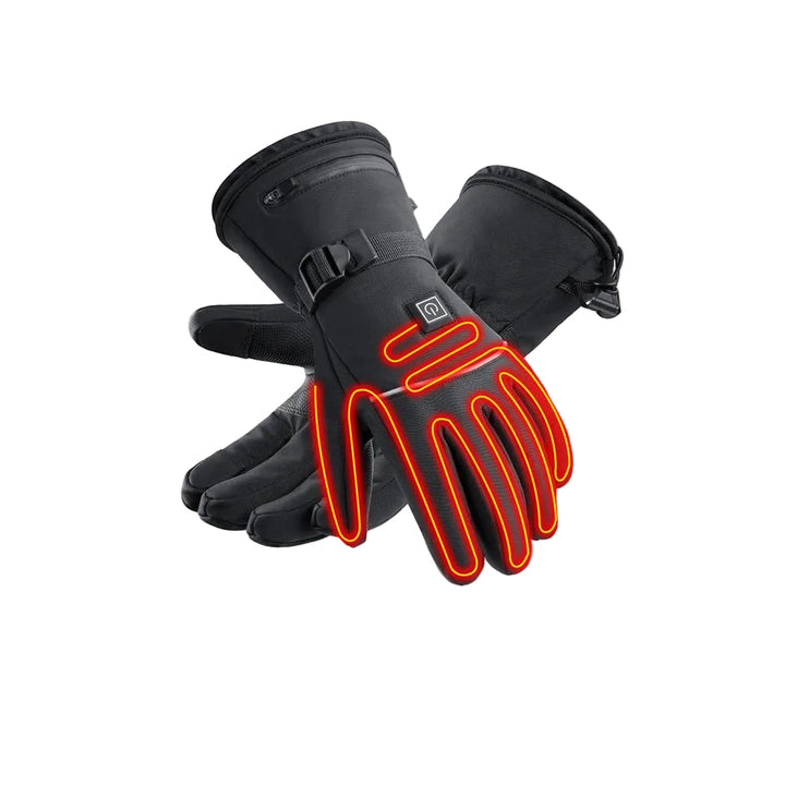 Unisex Battery-Powered Heated Touchscreen Gloves