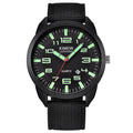 Unisex Quartz Watch with Luminous Dial – Timeless Style
