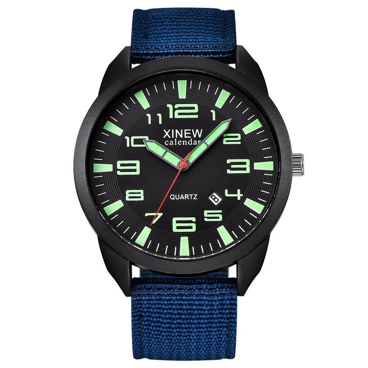 Unisex Quartz Watch with Luminous Dial – Timeless Style