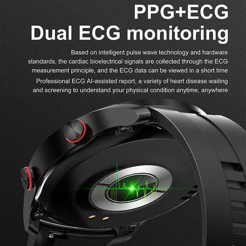 Unisex smart clock with advanced health monitoring
