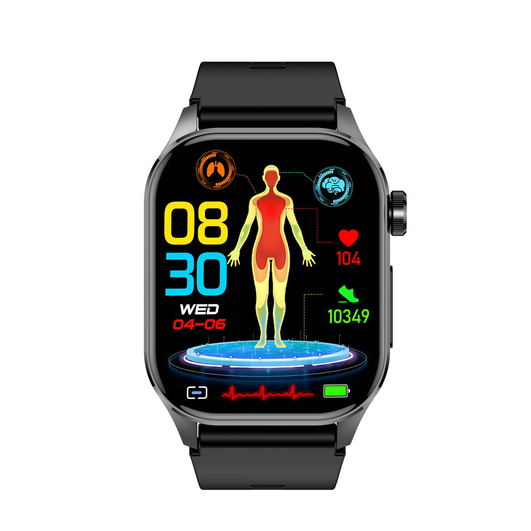 Unisex smart clock with advanced health monitoring