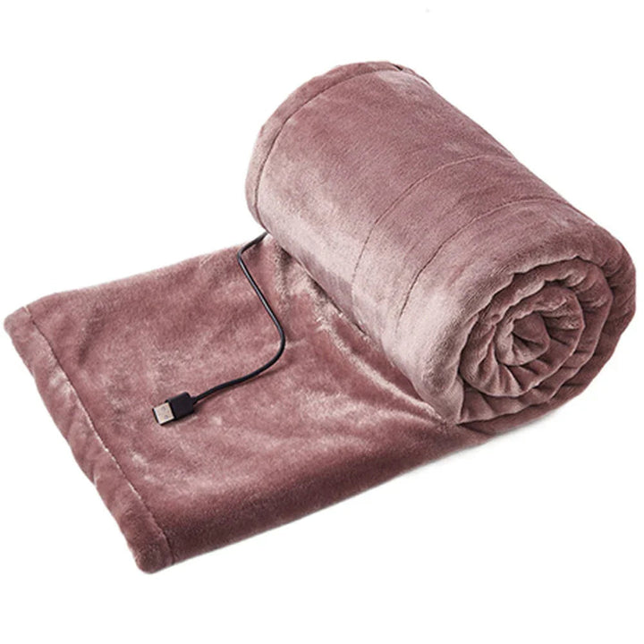 Unisex usb oppvarmet fleece carpet for home &amp; office